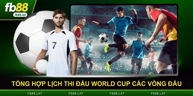 Tổng hợp lịch thi đấu World Cup các vòng đấu